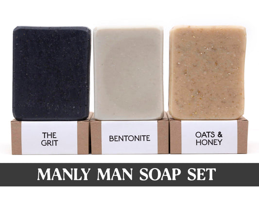 Manly Man Soap Set